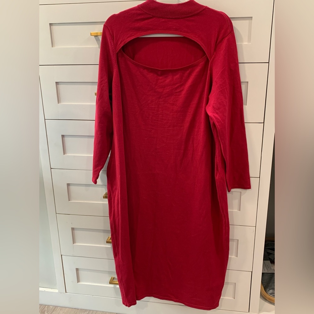 Blue Orchid NWT red dress 1x
